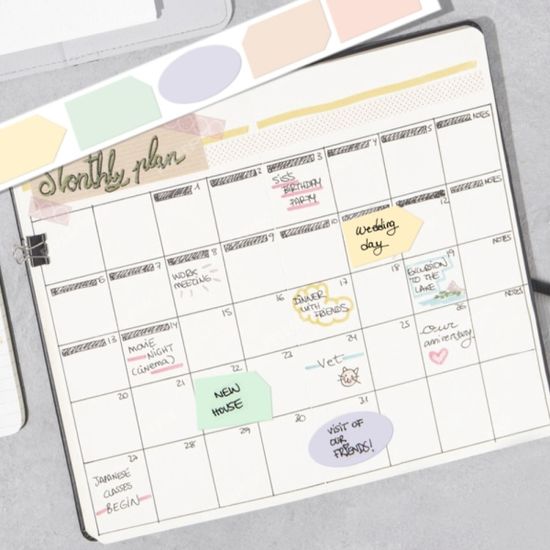 미니 메모잇 스티커 2롤(600개) 문구 떡메 메모지