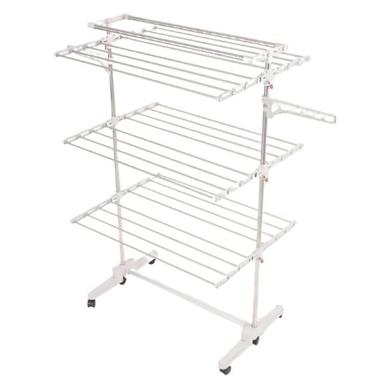 상단 이불봉 특대형 접이식 빨래건조대(WB20C9C)