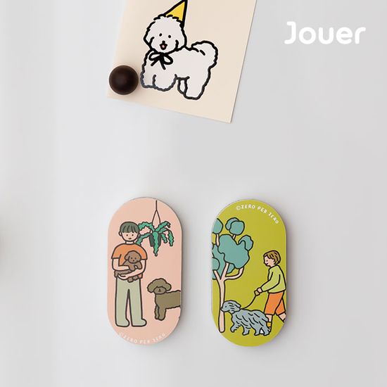 [꼬메모이X제로퍼제로] 자석지우개 오마이펫 도그