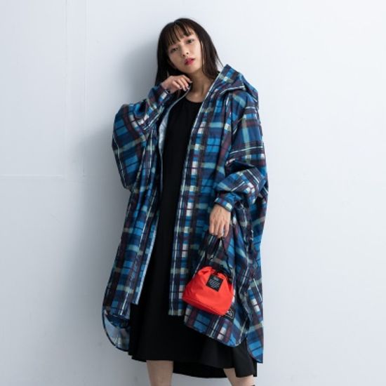 kiu 스탠다드 우비 레인코트 캠핑 우의 판쵸 K163-R