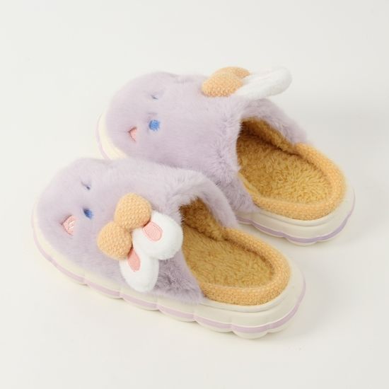깜찍토끼 겨울 털슬리퍼(245-250mm) 보온 방한슬리퍼