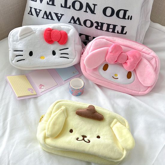 산리오 캐릭터 파우치 필통 케이스 학생 미니가방 6종