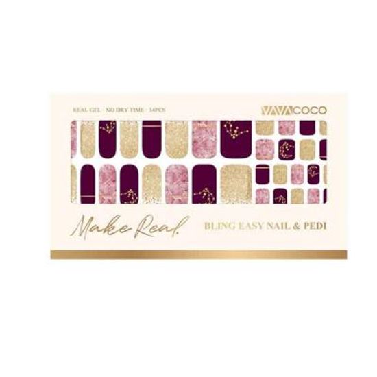 젤네일 스티커 네일과 페디를 한번에! 스타사인원