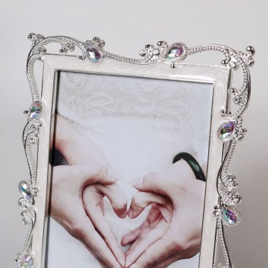 펄-메탈 엠버 보석 사진액자-5 사진사이즈