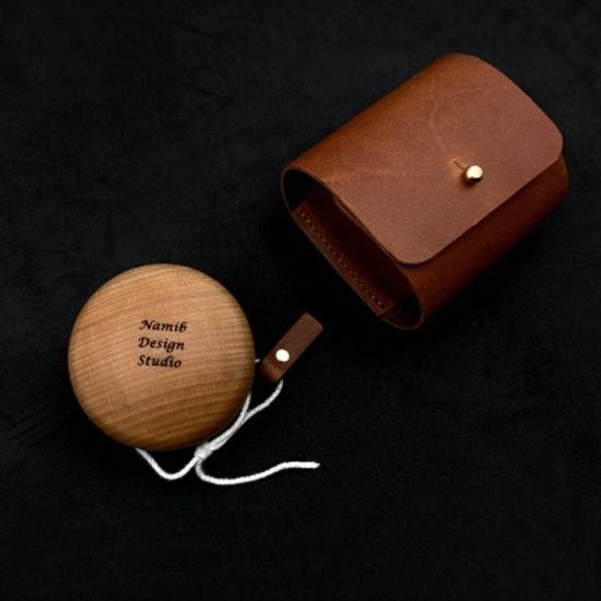 LOG Yoyo+Leather Case (우드요요+가죽케이스)