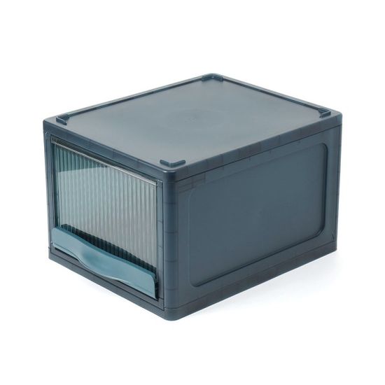 멀티수납 반투명 서랍형 리빙박스(16.5L) 옷정리함