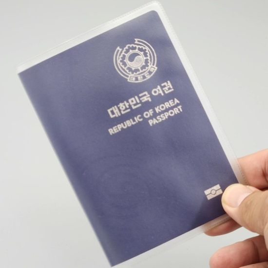 여권케이스 투명 여권커버 보관케이스(WC35BA2)