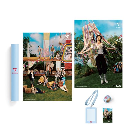 세븐틴 HEAVEN 포스터 패키지