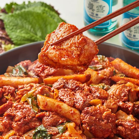 [1+1] 춘천직송 통닭다리살 이선별 닭갈비 500g+500g