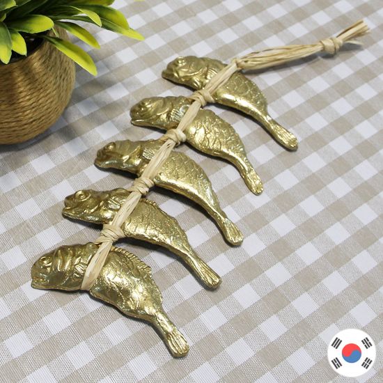 자린고비 5p 황동주물 풍수인테리어 장식품 HWD-714