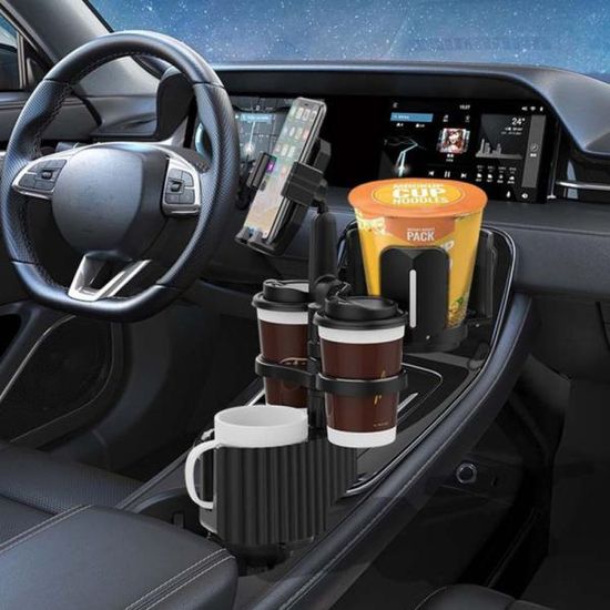 차량용 핸드폰 거치 트레이 거치대 홀더 4구거치 A295