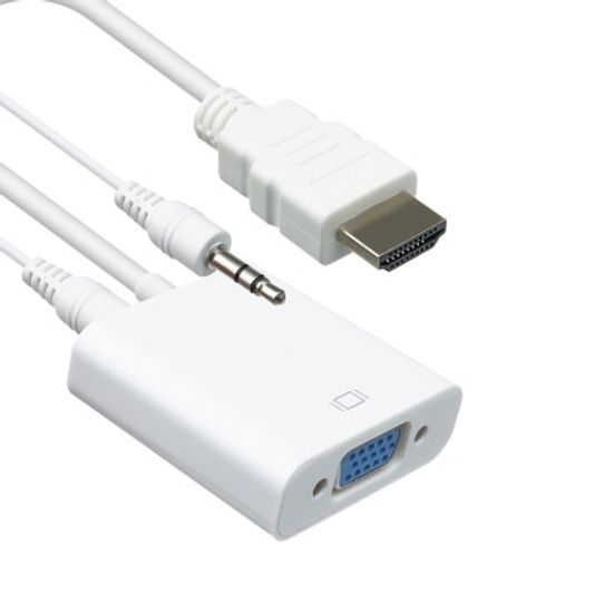 HDMI to VGA 변환 케이블 / 영상 변환 컨버터 LCIF834