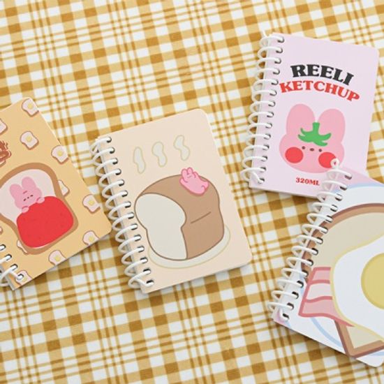 릴리 미니 링 노트