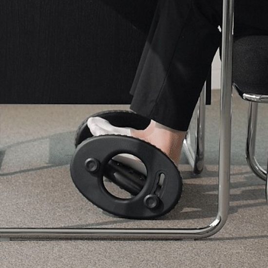 바나나빌딩 스윙 각도조절 사무실 발받침대