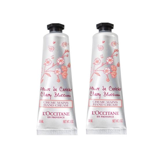 록시땅 체리 블라썸 소프트 핸드크림 30ml x2개
