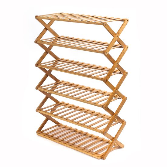 [리벨리]크로스 우드 6단 선반