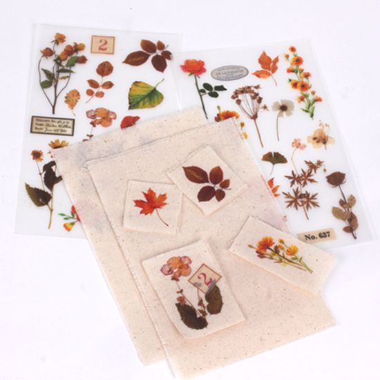 판박이스티커_보태니컬 주황