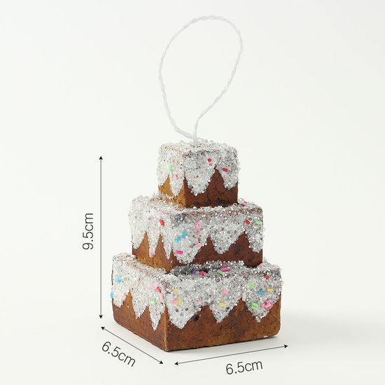 [도토로]쿠키마을 오너먼트 4p(3단케이크)