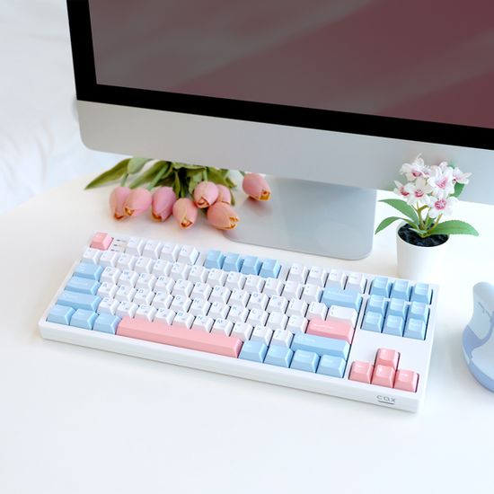 콕스 CS87 유무선 블루투스 퀵스왑 기계식 키보드