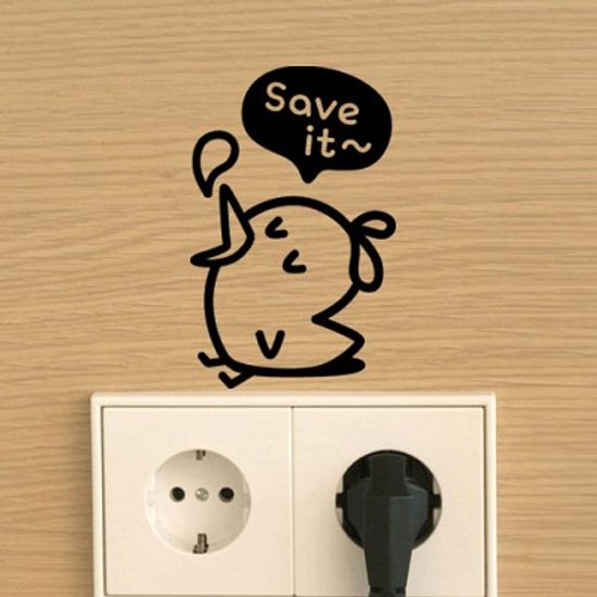 에코캠페인시리즈6탄_ 뾰롱이와친구들 3piece [포인트스티커/스위치스티커]