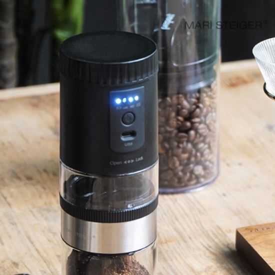 루미 충전식 전자동 커피 그라인더 블랙세트 B60