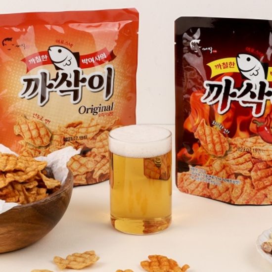 까칠한 박여사 까삭이 어포스낵 2종50g x 3