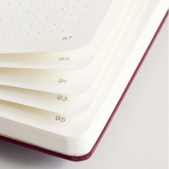 NEW 로이텀 미디엄 411P 하드커버 노트 (도트)