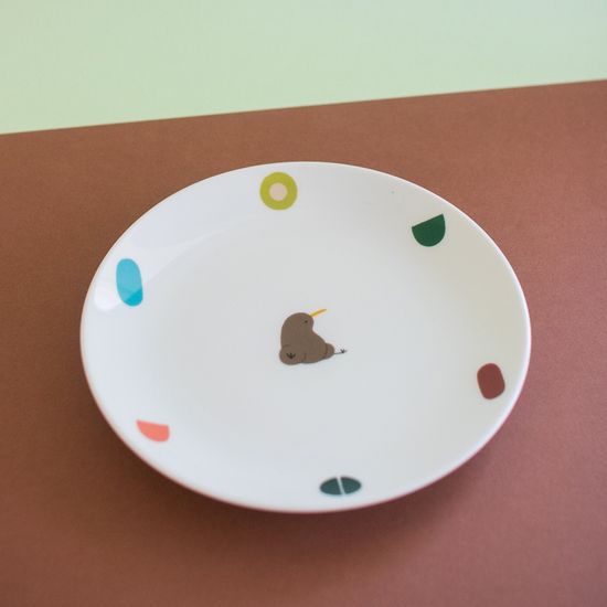 [애니멀프렌즈] 키위새 플레이트 1p