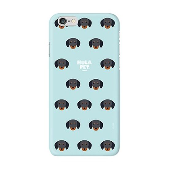 HULA PET PATTERN CASE (Dachshund) / 아이폰 케이스