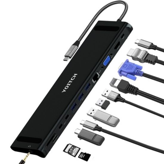 바이링크 썬더볼트3 USB C타입 노트북 12 in 1 멀티 