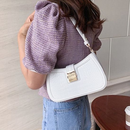 어나더뷰 달리아 미니 호보백 버클 숄더백 no.1200