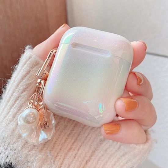 에어팟 1/2세대/프로 반짝이 글리터 각인 케이스