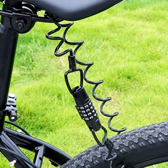 스프링 잠금 번호키 자전거자물쇠 헬멧도난방지 락