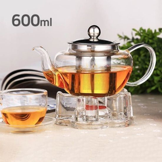 마리안 유리 티포트 600ml/티포트 유리주전자 차포트