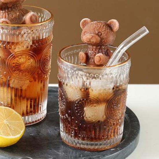 실리콘 곰돌이 얼음틀 - (소)1p