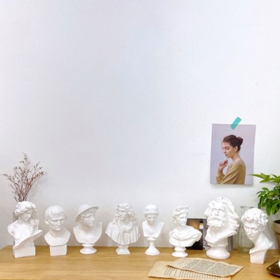 카페 감성 엔틱 조각상 인테리어 미니 석고상 12종