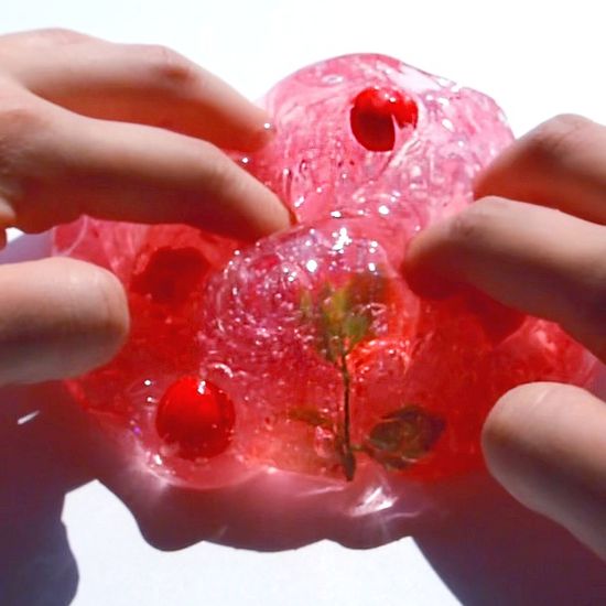 [젤시스] 딸기리프레셔 슬라임 / 물젤리 클리어슬라임