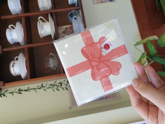 [꼬치토치] 아구의 초코케이크 입체 축하카드