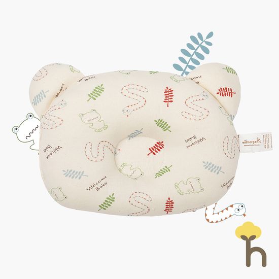 뱀띠해 오가닉 신생아 짱구베게 웰컴베이비