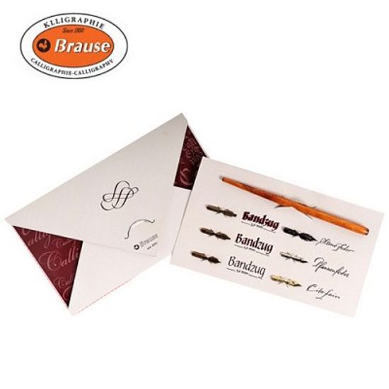 [브라우스]입문자용 캘리그라피세트 (펜대+닙)