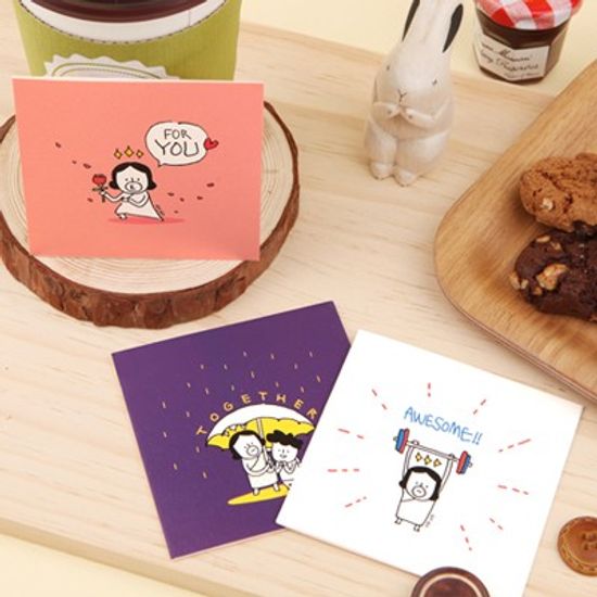 그레이스벨 헬로든든 미니카드 20종