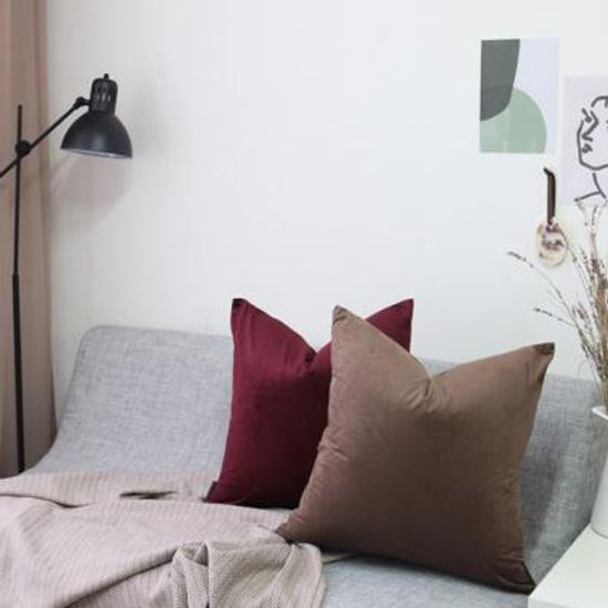 가을무드 스웨이드쿠션_2color