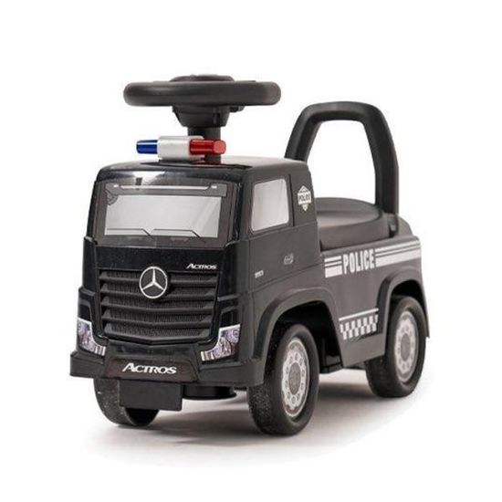 [대호] 벤츠 Benz 악트로스 유아 경찰 붕붕카 _ 블랙