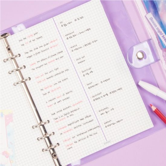 마넷 A5 6공 리필속지 13종
