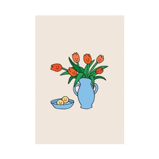 Tulips / 일러스트 액자