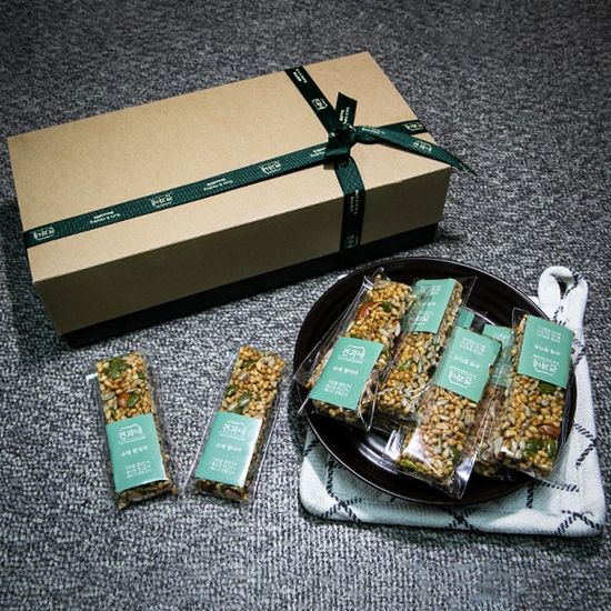 [OPT] 수제 현미견과바 선물세트/23gx10개