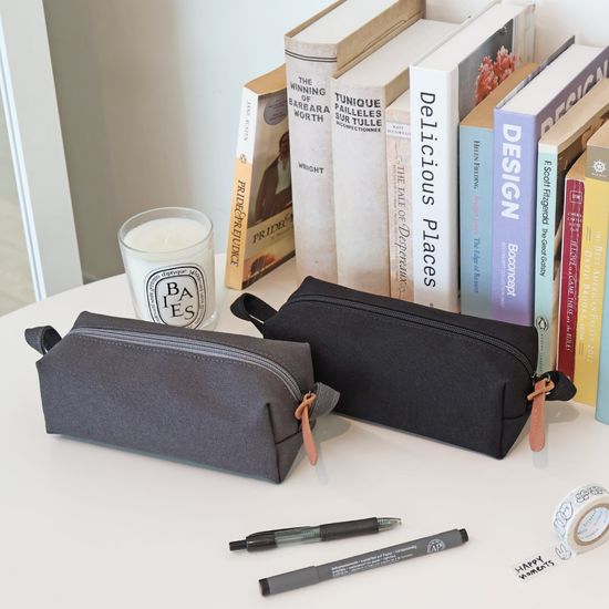 오첵 캔버스 사각 멀티파우치 펜파우치 VER.3