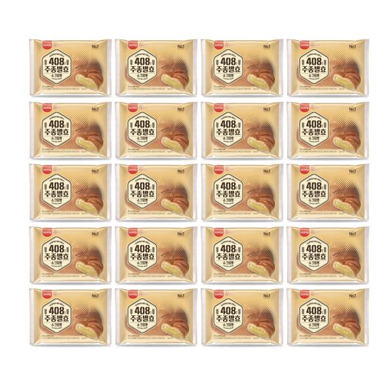 삼립 408시간 주종발효 슈크림빵 90g x 20