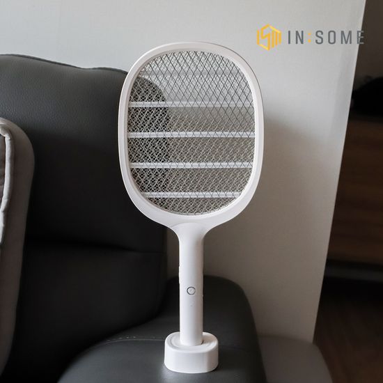 인썸 충전식 전기모기채 해충파리채 IMD-400
