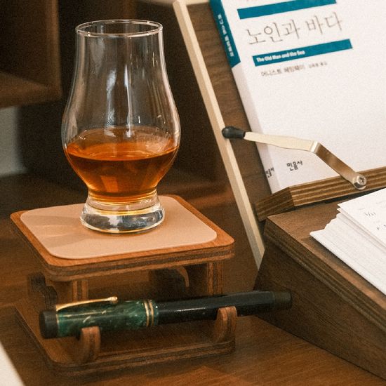 쿠오뜨 컵펜 트레이 (코스터/펜 레스트/펜 거치대)